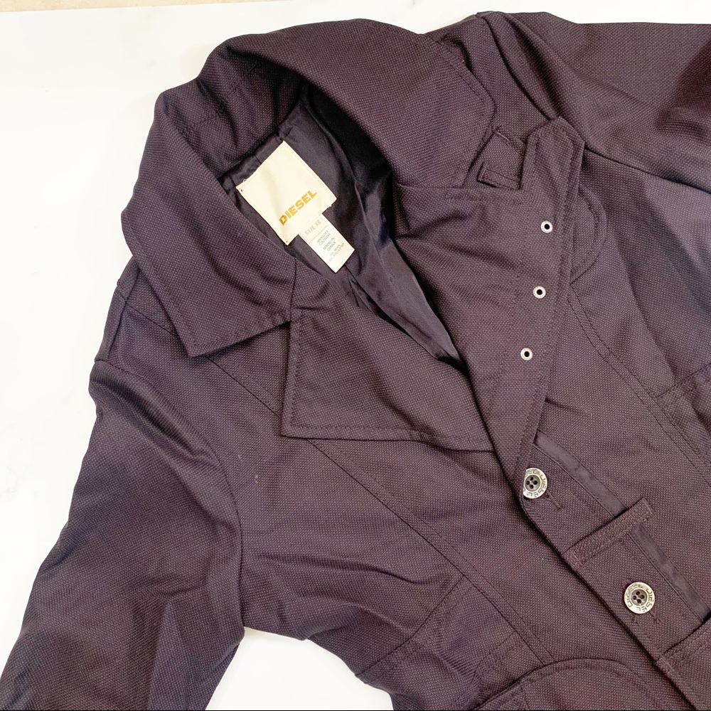 Diesel purple jacket - Picture 6 of 7